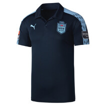 NSW Blues SOO NRL PUMA Mens Team Polo | Blue