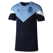 NSW Blues SOO NRL PUMA Mens Iconic Tee | Dark Sapphire