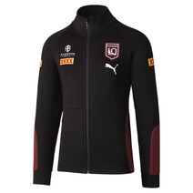QLD Maroons PUMA SOO Youth Team FZ Jacket | Black