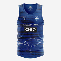 North Melbourne Kangaroos AFL 2026 Mens Training Singlet Blue | Navy