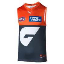 GWS Giants AFL PUMA Mens Home Guernsey | Midnight Grey