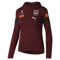 QLD Maroons SOO PUMA Womens Team Hoody | Burgundy