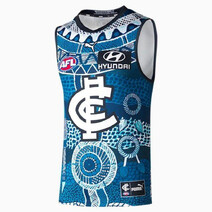 Carlton Blues AFL PUMA Youth Indigenous Guernsey