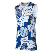 North Melbourne Kangaroos AFL PUMA Mens Indigenous Guernsey