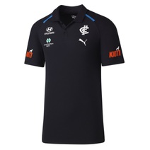 Carlton Blues PUMA AFL Mens Team Polo | Navy