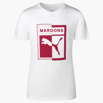 QLD Maroons SOO Youth Graphic Tee | White
