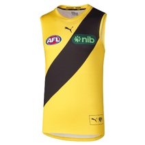 Richmond Tigers PUMA AFL Mens Away/ Clash Guernsey | Yellow/ Black