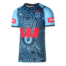 NSW Blues SOO Womens Indigenous Jersey | Blue