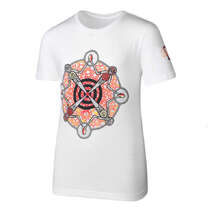 QLD Maroons SOO PUMA Youth  Indigenous Tee | White
