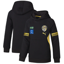 Richmond Tigers AFL 2025 Youth Team Hood | Black-Vib