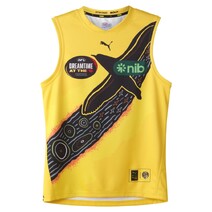 Richmond Tigers 2025 AFL PUMA Mens Indigenous Guernsey