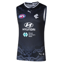 Carlton Blues 2025 AFL PUMA Mens Training Guernsey | Navy