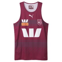 Queensland Maroons 2025 PUMA SOO Mens Training Singlet