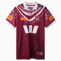 Queensland Maroons SOO 2025 PUMA Mens Indigenous Jersey
