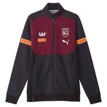 Queensland Maroons 2025 PUMA SOO Mens Team Jacket | Black-Maroon
