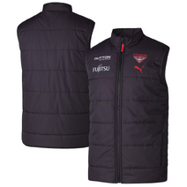 Essendon Bombers AFL 2025 PUMA Mens Team Vest | Black