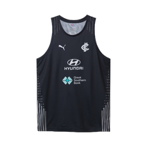 Carlton Blues AFL 2026 PUMA Mens Training Singlet | Navy