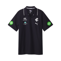 Carlton Blues AFL 2026 Mens Team Polo/Dark Navy