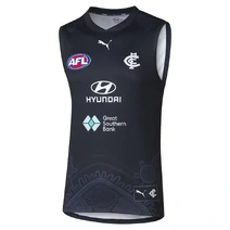 Carlton Blues AFL 2026 PUMA Mens Training Guernsey | Navy