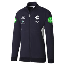 Carlton Blues AFL 2025 Puma Unisex Team Jacket QB | Dark Navy