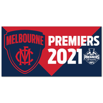 Melbourne Demons AFL 2021 Supporter Premiership Pole Flag