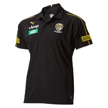 Richmond Tigers PUMA Youth Polo | Black Yellow