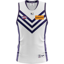 Fremantle Dockers 2025 AFL SEKEM Mens Clash Guernsey | White