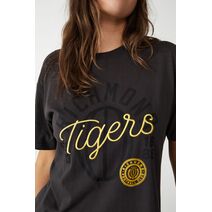 Richmond Tigers AFL COTTON ON Womens Embroidered Script Tee