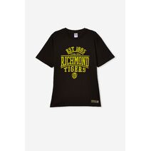 Richmond Tigers AFL COTTON ON Mens Distressed Tee