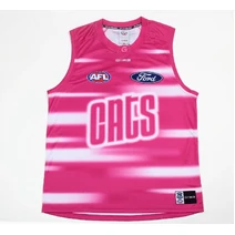Geelong Cats AFL 2023 RETAIL TRAINING GUERNSEY/PINK