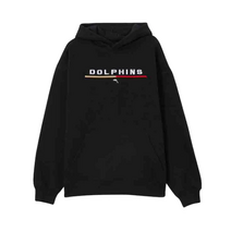 NRL ADULT CLEAN LINES HOODIE/ DOLPHINS