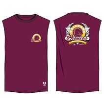 NRL ADULT MUSCLE TANK/BRONCOS