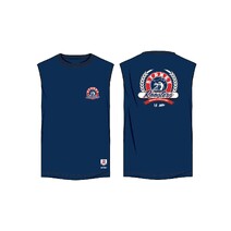 NRL ADULT MUSCLE TANK/ROOSTERS