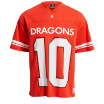 St George Illawarra Dragons NRL COTTON-ON Mens Oversized Grid Iron T-Shirt