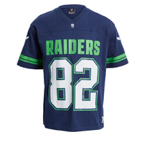 Canberra Raiders  NRL COTTON-ON Mens Oversized Grid Iron T-Shirt