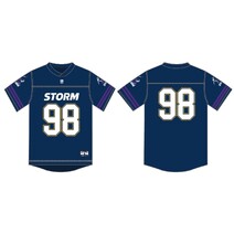 Melbourne Storm NRL COTTON-ON Mens Oversized Grid Iron T-Shirt