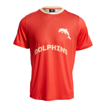 Redcliffe Dolphins NRL Adult Tech T Shirt