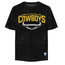 North Queensland Cowboys NRL COTTON-ON Adults Washed T-Shirt