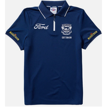 Geelong Cats 2025 AFL COTTON-ON Womens Media Polo | Navy