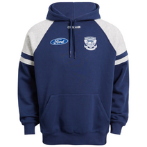 Geelong Cats 2025 AFL COTTON-ON Adults Panelled Hoodie | Navy