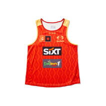AFLW S10 TRAINING TANK - WOMENS/GOLD COAST SUNS