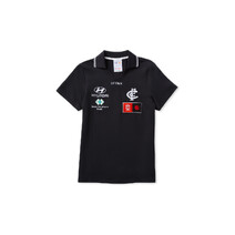 AFLW S10 MEDIA POLO - WOMENS/CARLTON