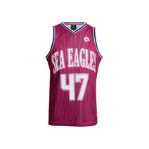 Manly Sea Eagles NRL Bleacher Athletic Mens Basketball Singlet | Maroon