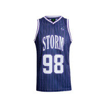Melbourne Storm  NRL Bleacher Athletic Mens Basketball Singlet | Purple