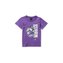 Melbourne Storm NRL Bleacher Athletic Youth Washed Shred Tee | Purple
