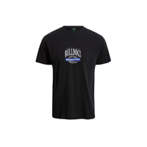 Canterbury Bulldogs NRL Bleacher Athletic Adults Scoop Back Numeral Tee