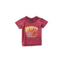 Brisbane Broncos NRL Bleacher Athletic Toddler Washed Tee | Maroon