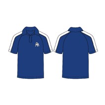 Canterbury Bulldogs NRL Adults Short Sleeved Rugby Polo | BLUE