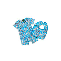 Cronulla Sharks NRL Baby Romper & Bib Set