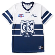 Geelong Cats AFL 2026 Mens Run Out Tee